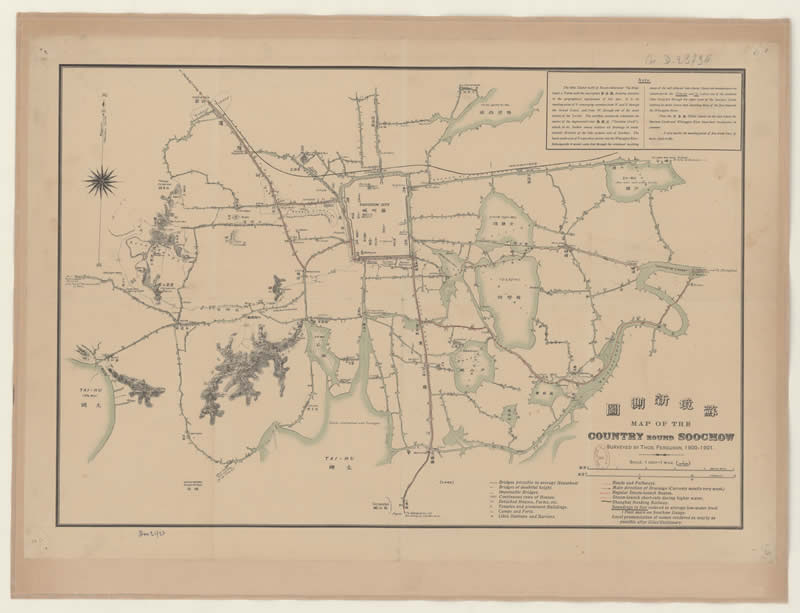 1901年《苏境新测图》预览图 1901年《苏境新测图》预览图