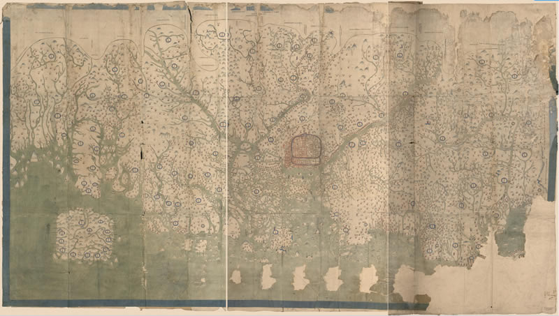 1884年《广东通省水道图》预览图