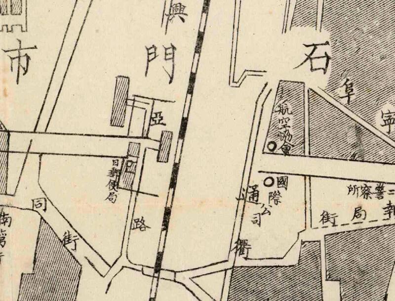 民国石家庄地图《石门市街图》预览图1