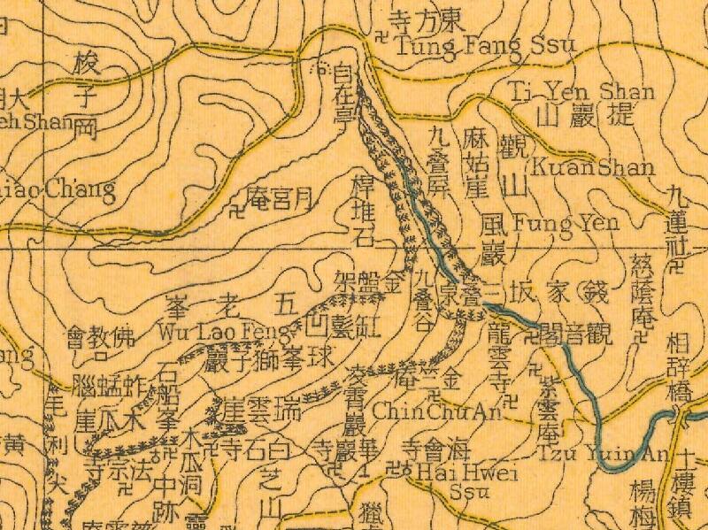 30年代《庐山全图》预览图1 30年代《庐山全图》预览图1