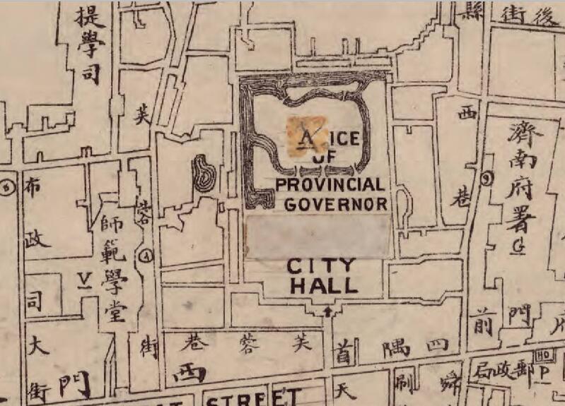 1914年《济南地图》预览图1