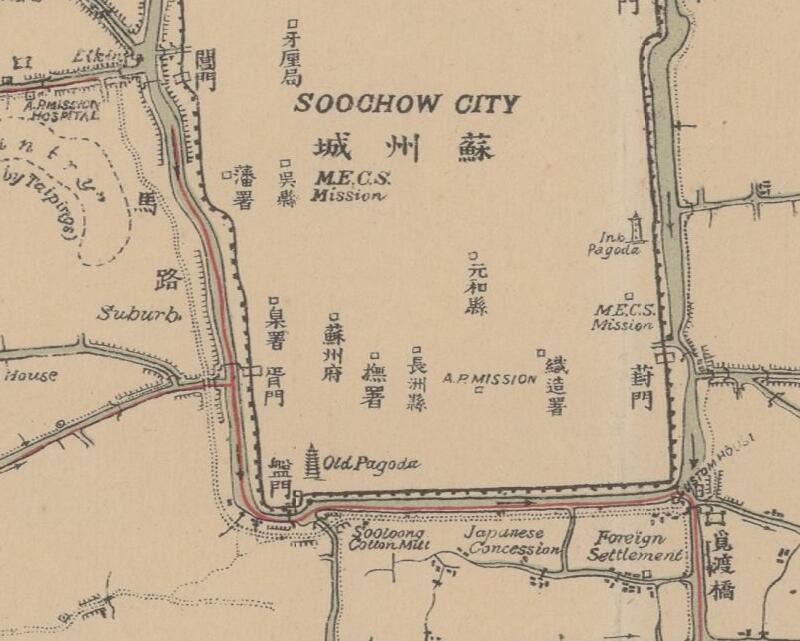 1901年《苏境新测图》预览图1 1901年《苏境新测图》预览图1