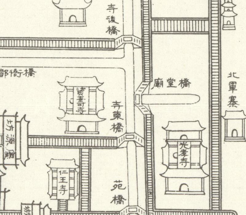 1129年南宋《平江图》预览图2 1129年南宋《平江图》预览图2