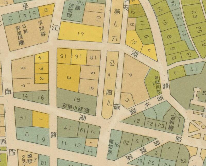 1914-1945年《最新青岛市街一览图》预览图2