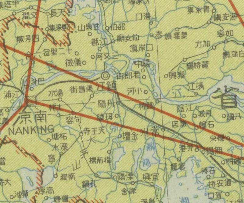 1935年《日满及中华民国详图》预览图2