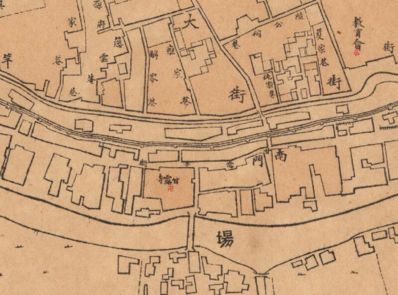 1922年《盐城县城厢图》预览图2 1922年《盐城县城厢图》预览图2