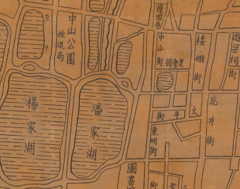 1936-1947年《开封市要图》预览图2