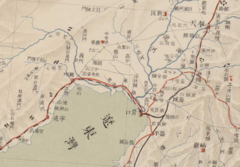 1901年《新满洲图附交通解说》预览图2 1901年《新满洲图附交通解说》预览图2
