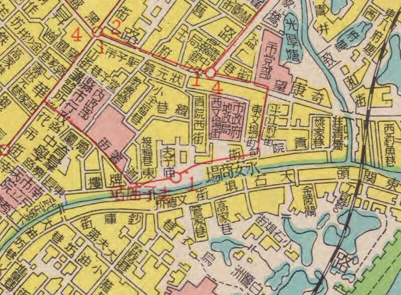 1948年《南京市街道详图》预览图3