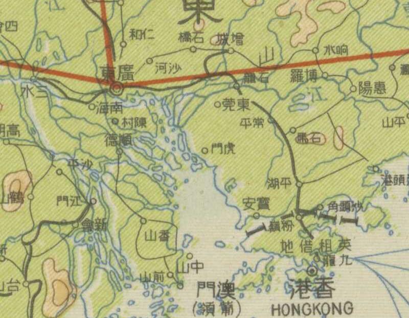 1935年《日满及中华民国详图》预览图3