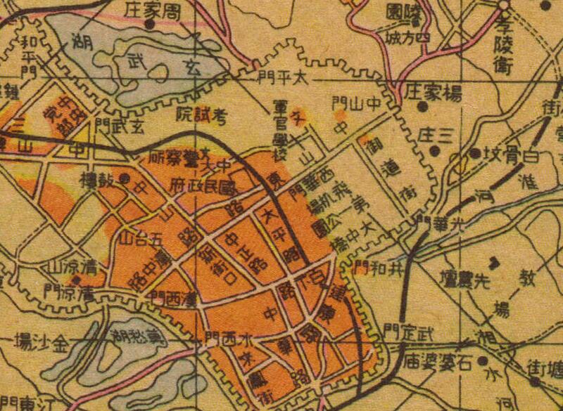 1936年《最近南京地图》预览图1