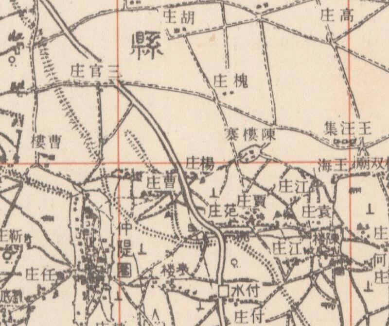 1943年山东曹县地图预览图1