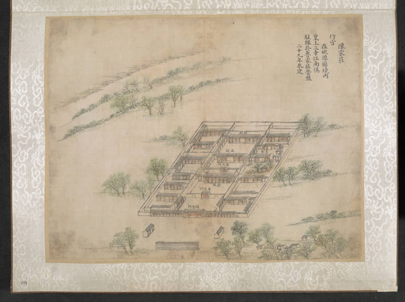 1765-1780年《乾隆南巡驻跸图》预览图1 1765-1780年《乾隆南巡驻跸图》预览图1