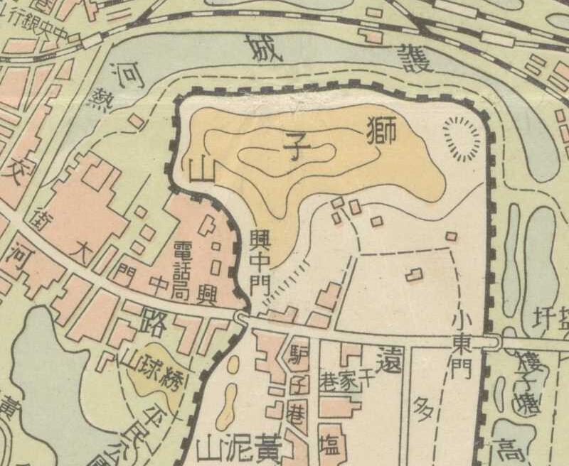 1938年《最新南京地图》预览图1