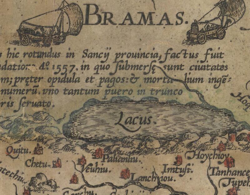 1584年《中国新图》巴尔布达绘制预览图1 1584年《中国新图》巴尔布达绘制预览图1