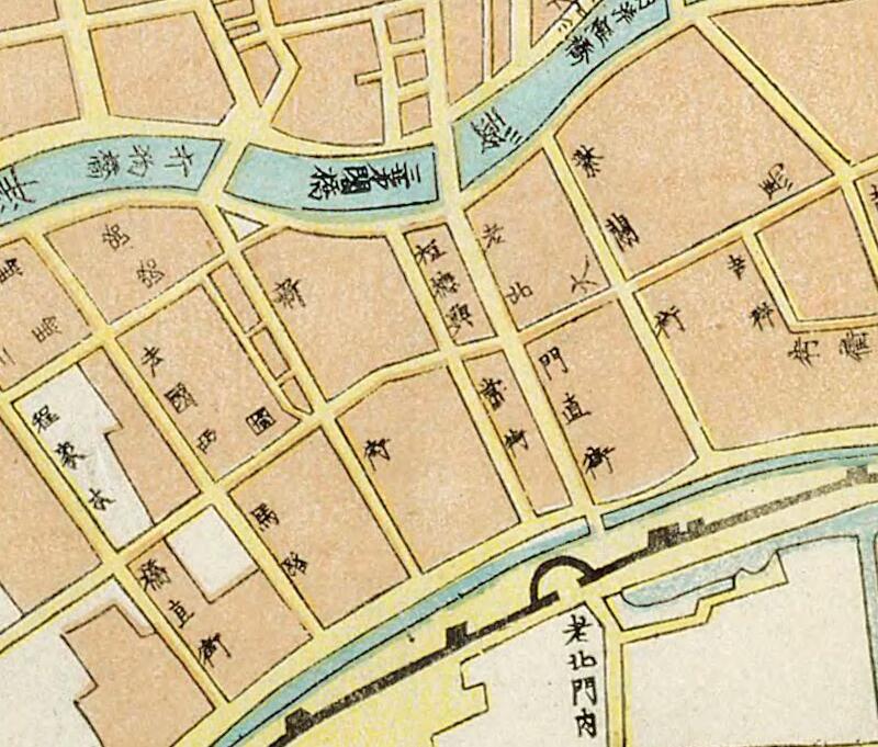 1873年日本绘《清国上海全图》预览图1 1873年日本绘《清国上海全图》预览图1