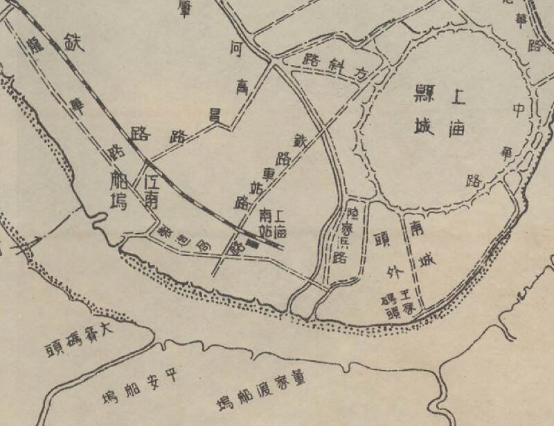 1924年上海《黄浦指南地图》预览图1 1924年上海《黄浦指南地图》预览图1