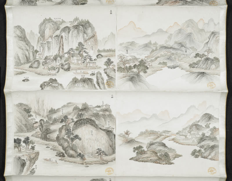 1718-1751年《武夷山十八景图》预览图2 1718-1751年《武夷山十八景图》预览图2