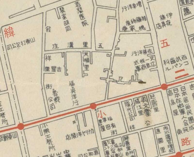 1940年《大济南新区划明细地图》预览图2
