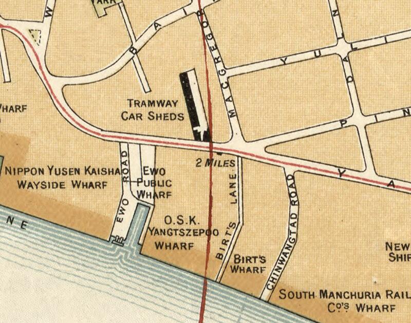 1918年英文版上海地图预览图2 1918年英文版上海地图预览图2