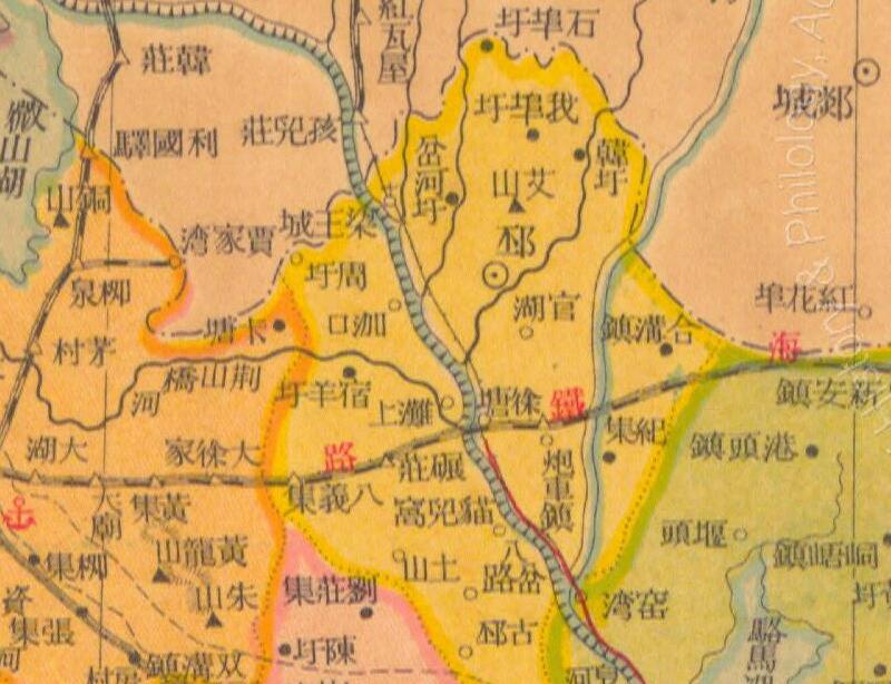 民国时期的《江苏分县新图》预览图2 民国时期的《江苏分县新图》预览图2