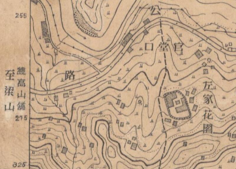 1947年《万县城厢图》预览图2