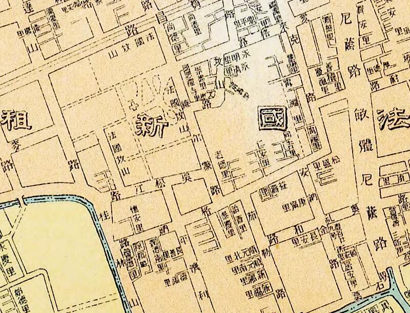 1911年《实测上海城厢租界图》预览图3 1911年《实测上海城厢租界图》预览图3