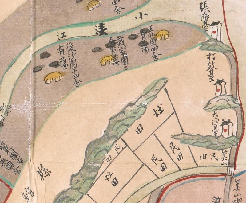 1774年《宁波府镇海县土地分类图》预览图3 1774年《宁波府镇海县土地分类图》预览图3