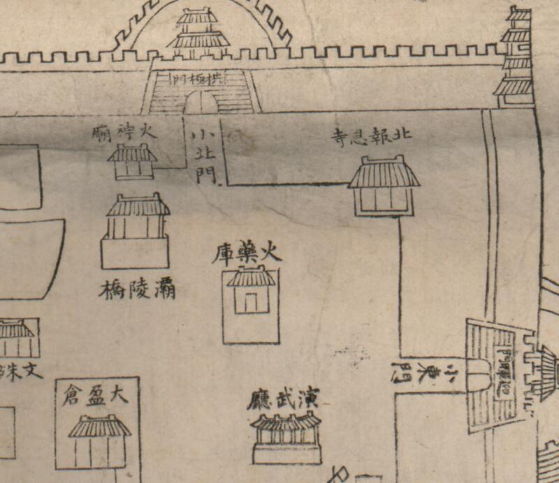 1879年《山西省城街道暨附近坛庙村庄图》预览图1