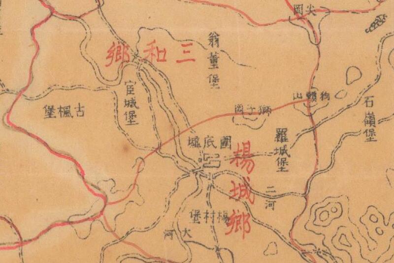 民国《罗定县境总图》预览图1