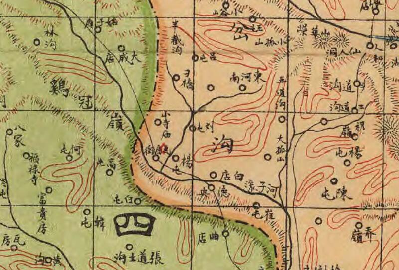 1921年辽宁《庄河县全图》预览图1 1921年辽宁《庄河县全图》预览图1