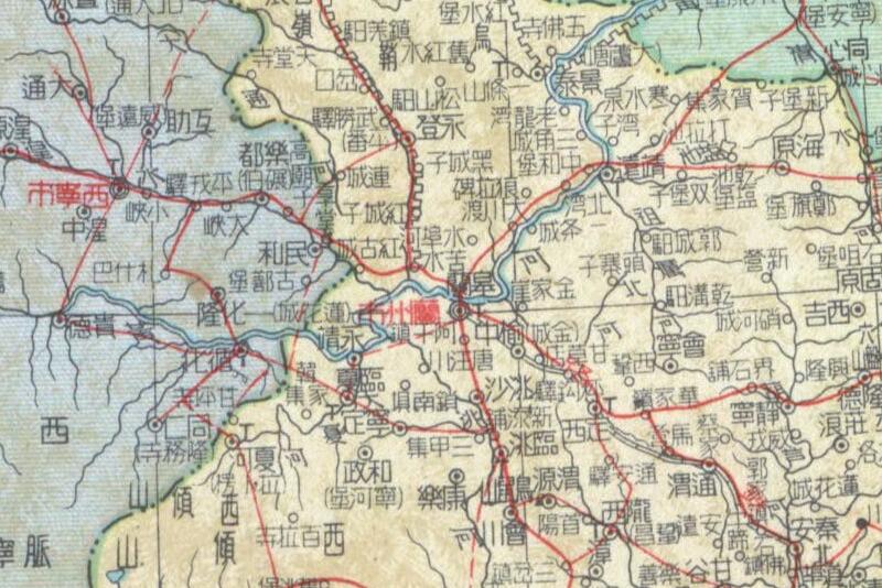 1948年《甘肃省》地图预览图2