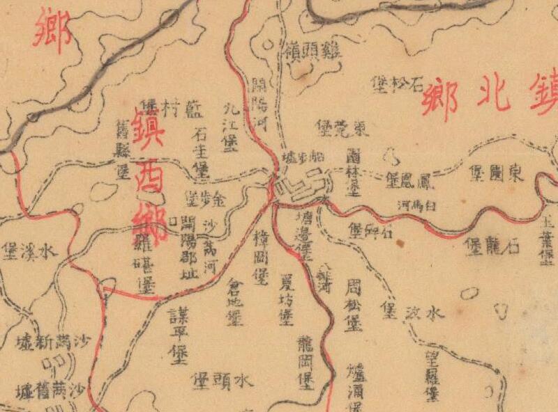 民国《罗定县境总图》预览图2