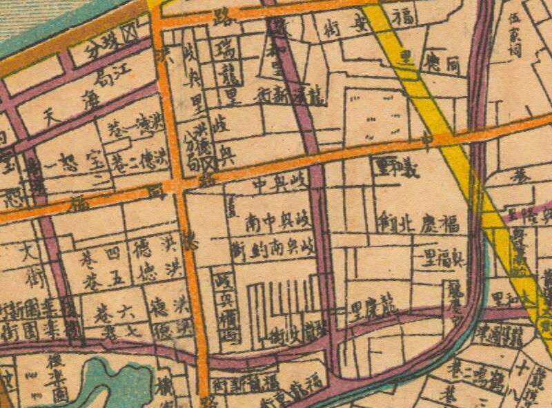 1947年《广州市马路图》预览图3