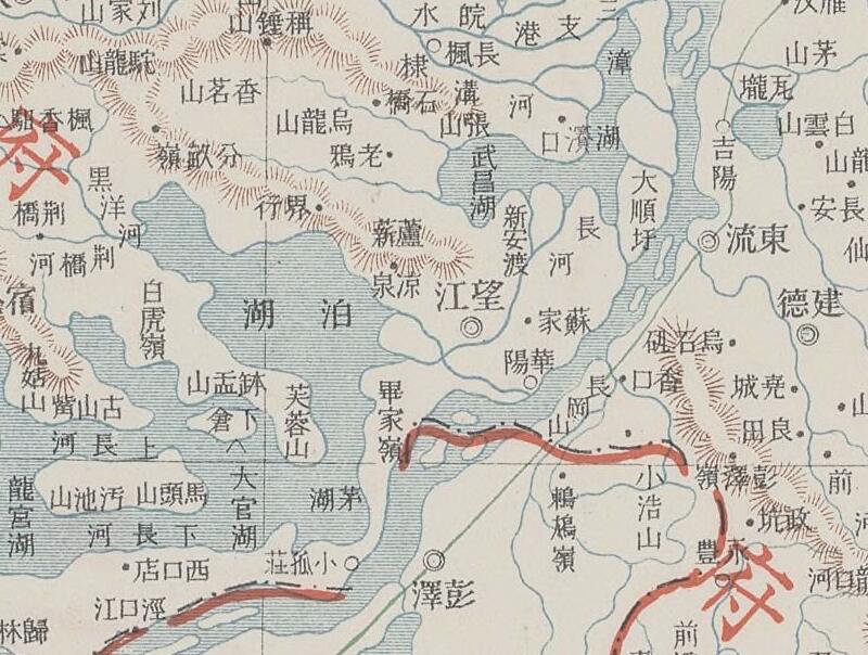 1905年安徽省地图预览图3 1905年安徽省地图预览图3