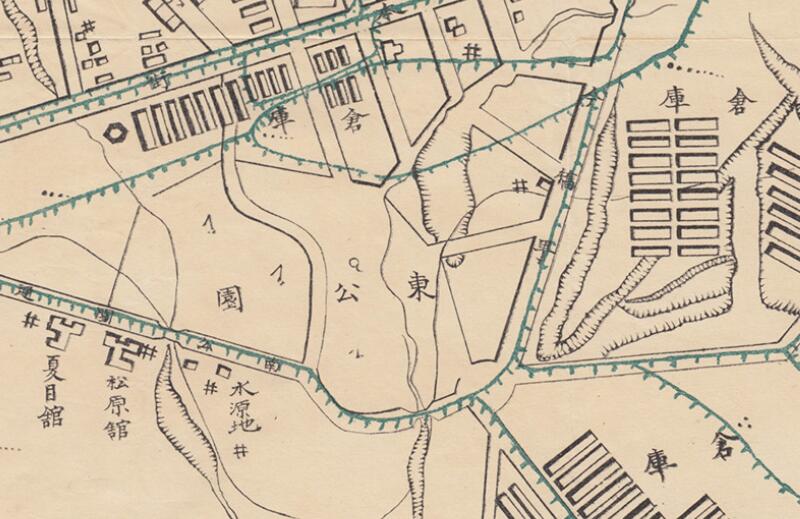 1904年大连《青泥洼市街全图》预览图1