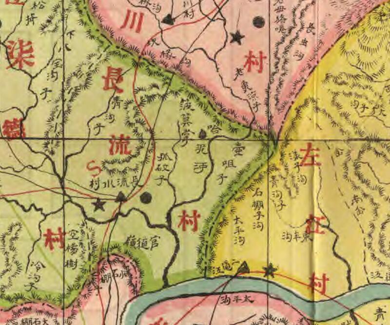 1927年《通化县全图》预览图1 1927年《通化县全图》预览图1