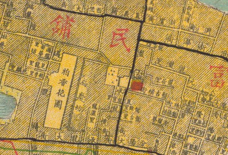 民国期间《佛山明细地图》预览图1