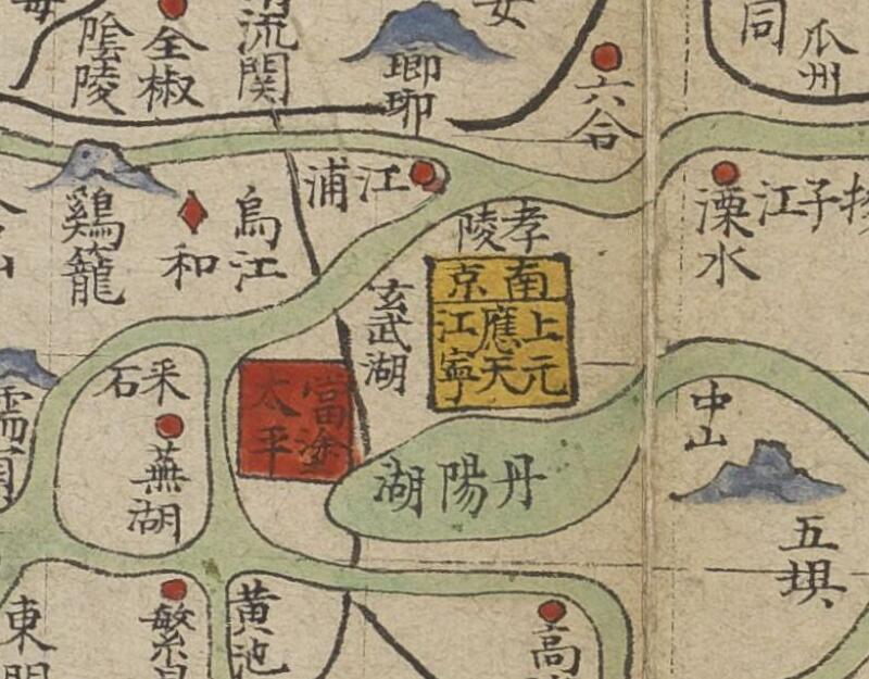 明朝时期《南京地图》预览图1