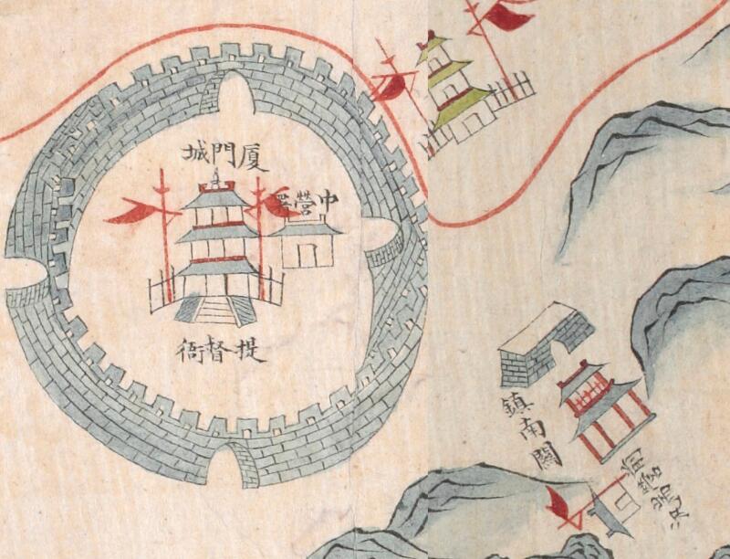 1825年前《厦门舆图》预览图2 1825年前《厦门舆图》预览图2