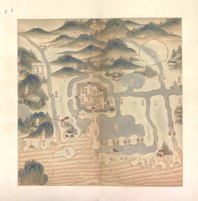 1594年明代《扬州府图说》预览图2 1594年明代《扬州府图说》预览图2