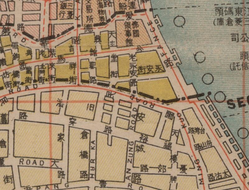 1943年《最新大上海地图》预览图2 1943年《最新大上海地图》预览图2