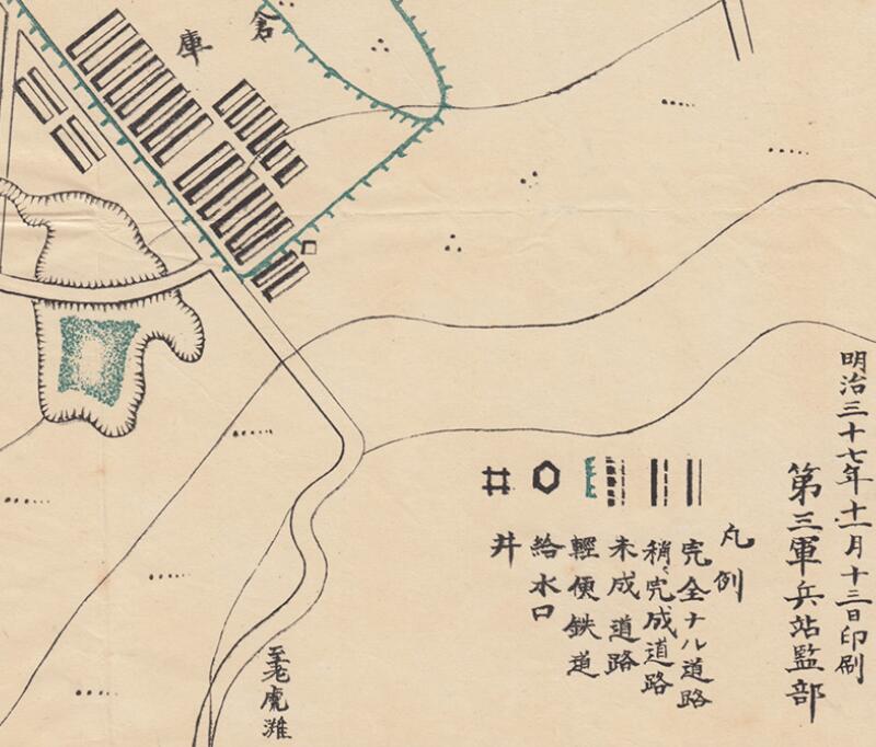 1904年大连《青泥洼市街全图》预览图3