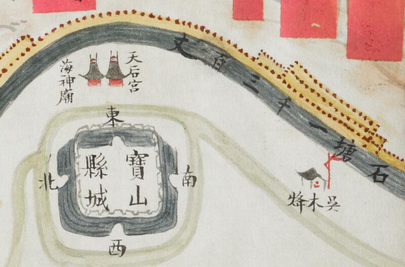 1835年后《宝山海塘工程全图》预览图3 1835年后《宝山海塘工程全图》预览图3