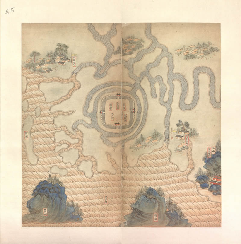 1594年明代《扬州府图说》预览图3 1594年明代《扬州府图说》预览图3