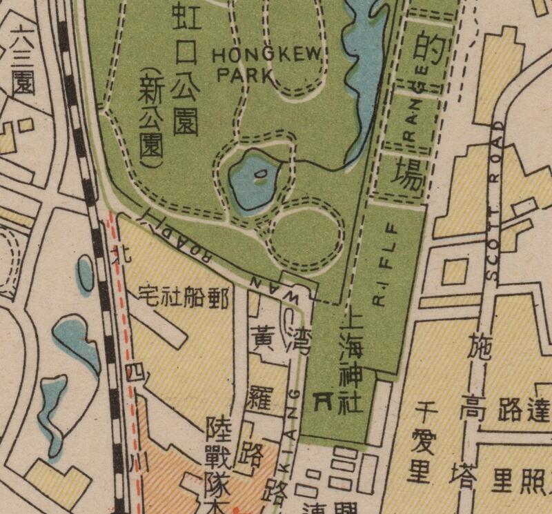 1943年《最新大上海地图》预览图3 1943年《最新大上海地图》预览图3