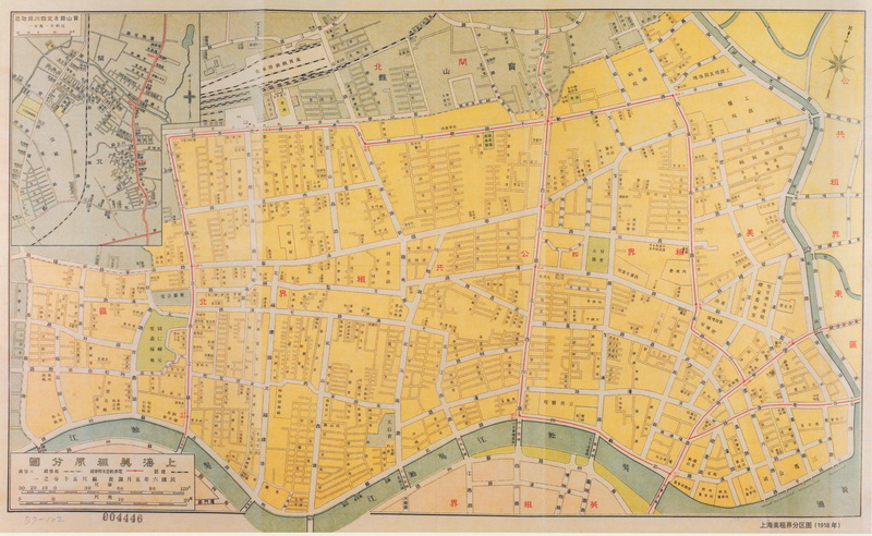 1918年上海外国租界分区图(7图)预览图3 1918年上海外国租界分区图(7图)预览图3