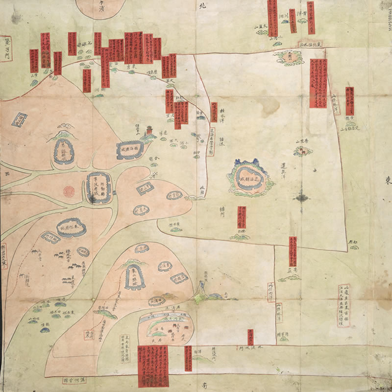 1841年前《宁波府六邑及海岛洋图》2预览图