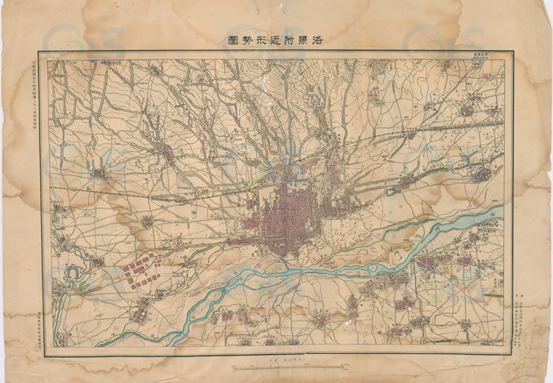 1932年《洛阳附近形势图》预览图