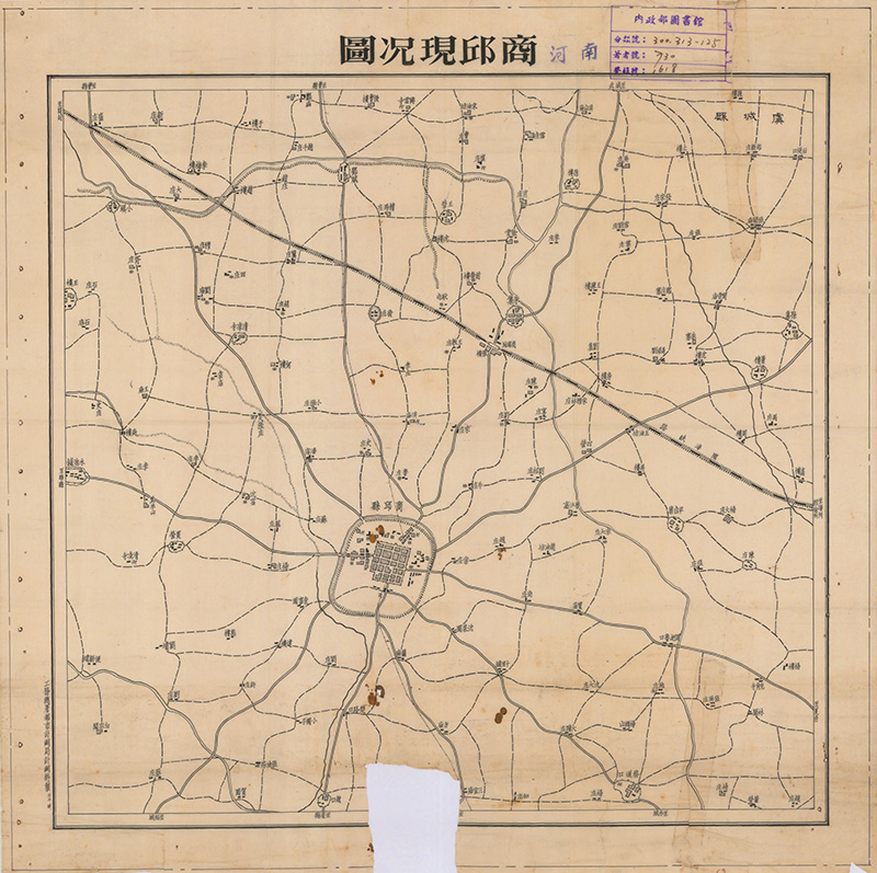 1944年河南《商邱现况图》预览图 1944年河南《商邱现况图》预览图